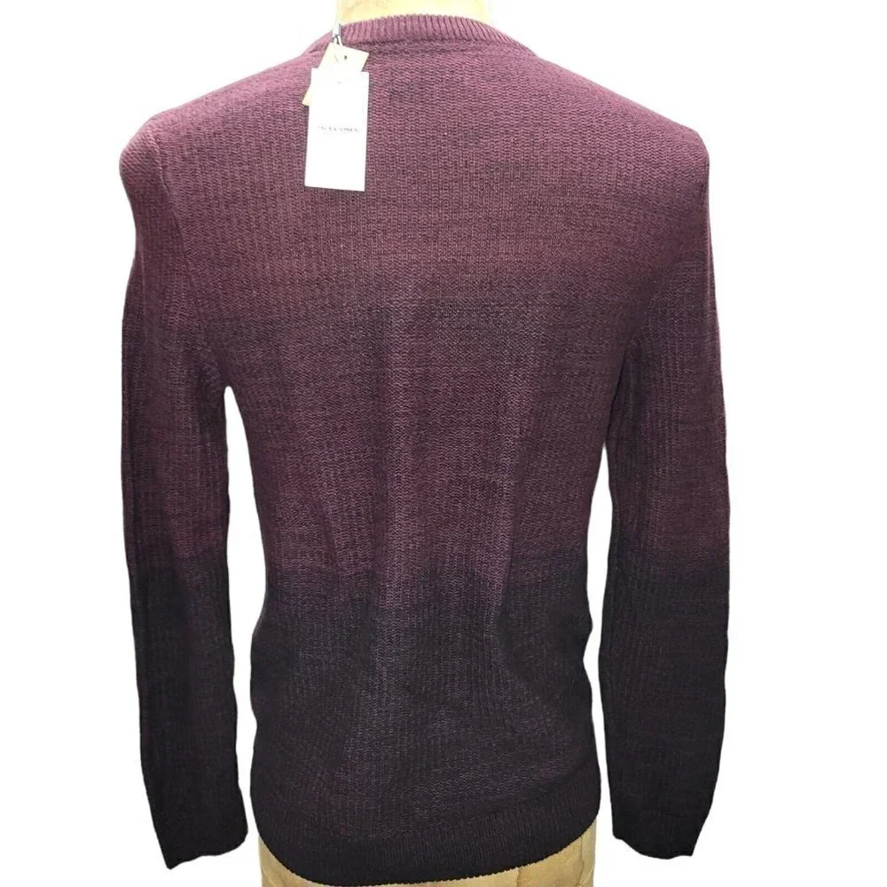 JACK & Jones Graham Knit Crewneck Cotton Sweater Men's. Size Medium NWT